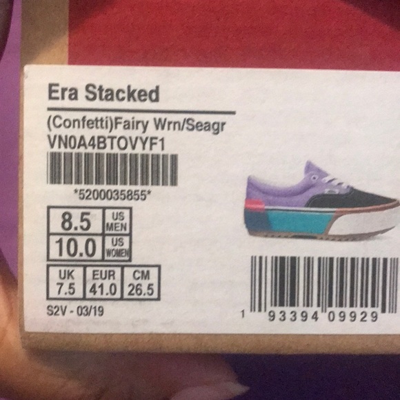 confetti era stacked